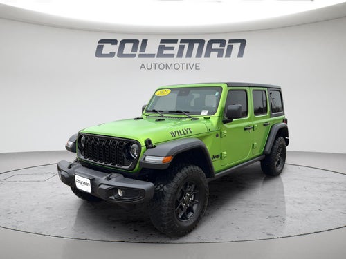 2025 Jeep Wrangler 4-Door Willys 4x4