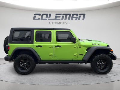 2025 Jeep Wrangler 4-Door Willys 4x4
