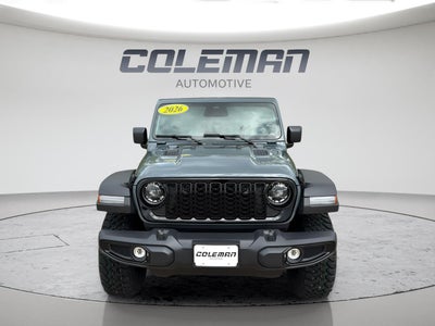 2026 Jeep Wrangler WRANGLER 4-DOOR WILLYS