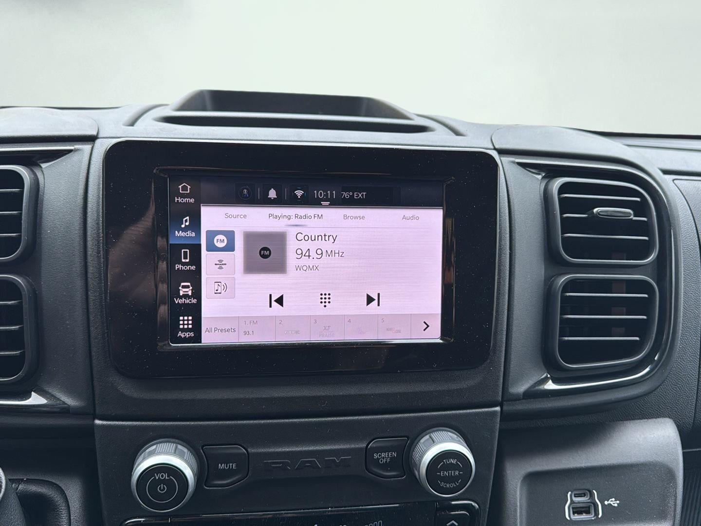 2024 RAM ProMaster 2500 Cargo Van Tradesman High Roof 136' WB w/Pass Seat